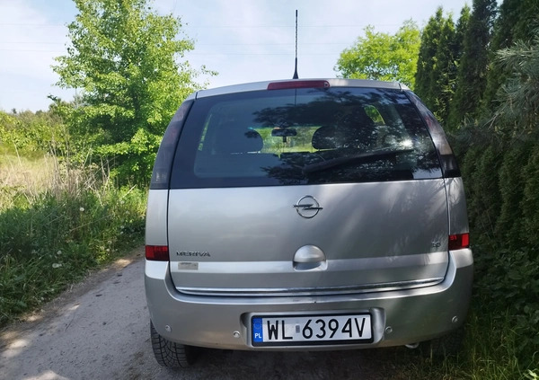 Opel Meriva cena 8700 przebieg: 133800, rok produkcji 2009 z Zduny małe 596